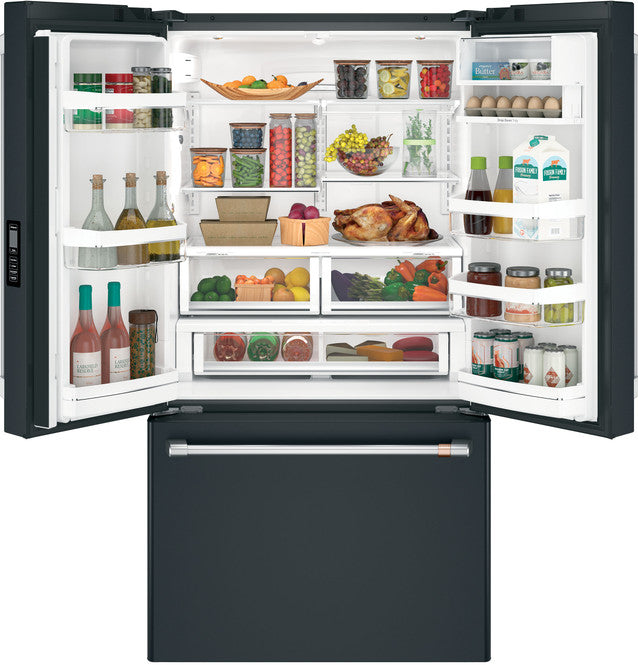 Réfrigérateur intelligent à portes françaises Café™ ENERGY STAR® de 23,1 pi³ à profondeur de comptoir - CWE23SP3MD1