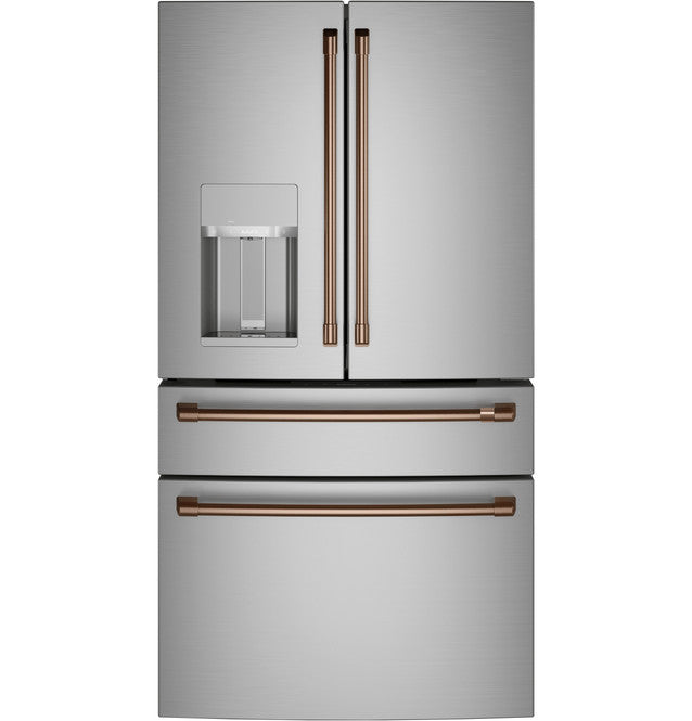 Réfrigérateur intelligent à 4 portes et à portes françaises Café™ ENERGY STAR® de 27,8 pi³ - CVE28DP2NS1