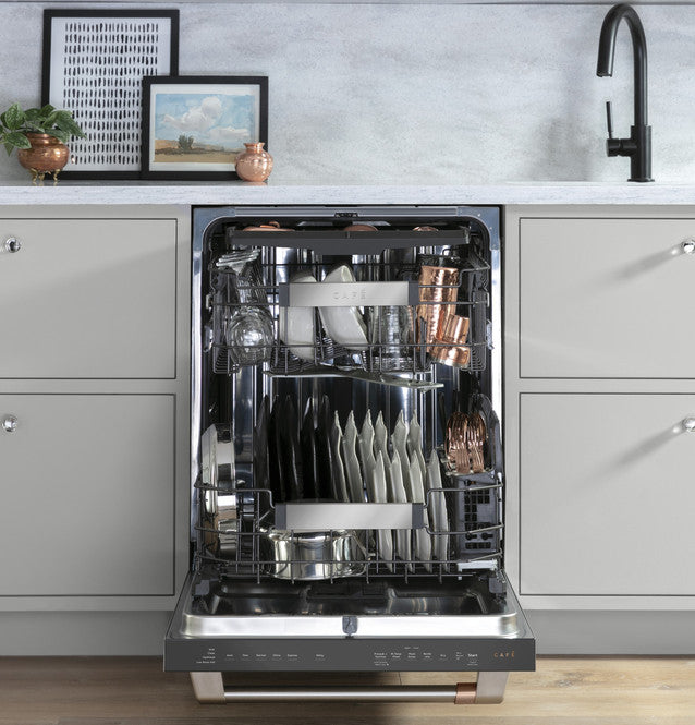 Lave-vaisselle Café™ ENERGY STAR® avec intérieur en acier inoxydable - CDT845P2NS1