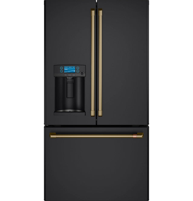 Réfrigérateur intelligent à portes françaises de 22,1 pi3 à profondeur de comptoir Café™ ENERGY STAR® avec distributeur d'eau chaude - CYE22TP3MD1