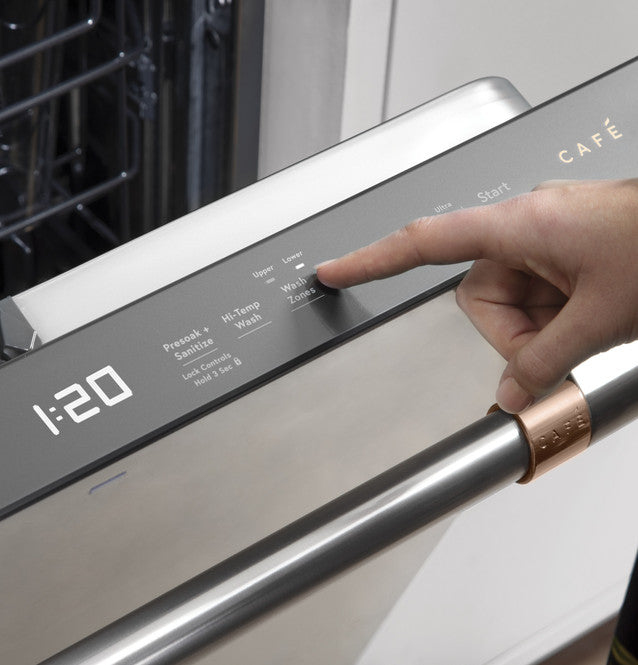 Lave-vaisselle Café™ ENERGY STAR® avec intérieur en acier inoxydable - CDT845P2NS1