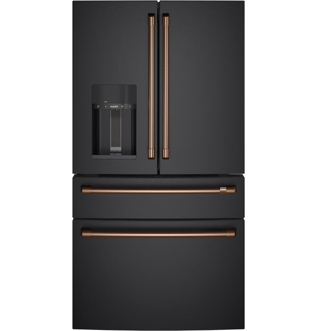 Réfrigérateur intelligent à 4 portes et à portes françaises Café™ ENERGY STAR® de 27,8 pi³ - CVE28DP3ND1