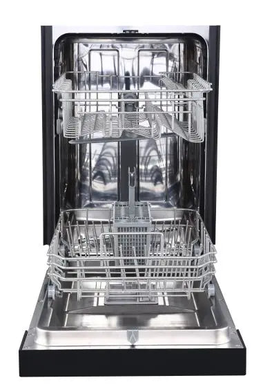 GE 18" Built-In Front Control Dishwasher with Stainless Steel Tall Tub Stainless Steel - GBF180SSMSS