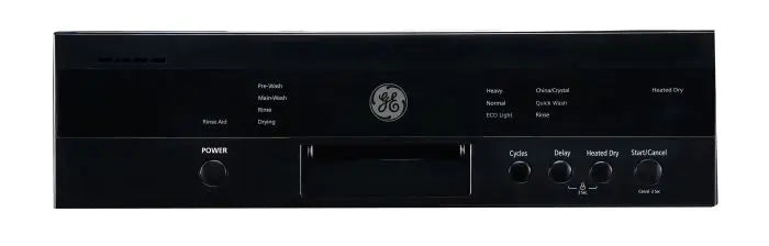 GE 18" Built-In Front Control Dishwasher with Stainless Steel Tall Tub Stainless Steel - GBF180SSMSS