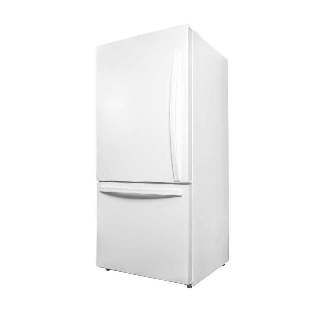 Danby Designer 18.7 cu. ft. Apartment Fridge Bottom Mount in Stainless Steel or White - DBM187E1SSDB // DBM187E1WDB