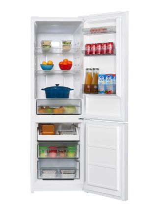 Danby 10 cu. ft. Bottom Mount Apartment Size Fridge in White - DBMF100B1WDB