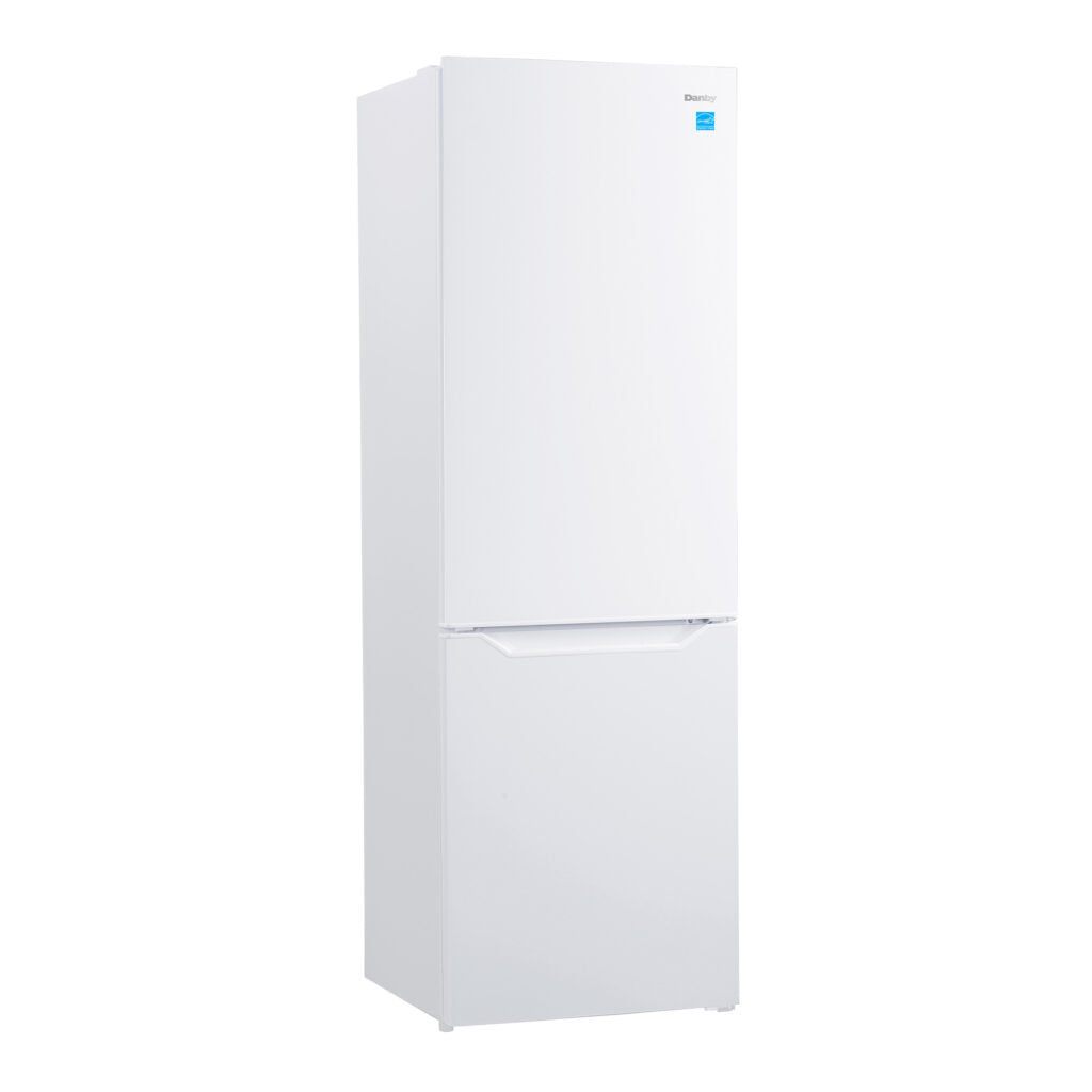 Danby 10 cu. ft. Bottom Mount Apartment Size Fridge in White - DBMF100B1WDB