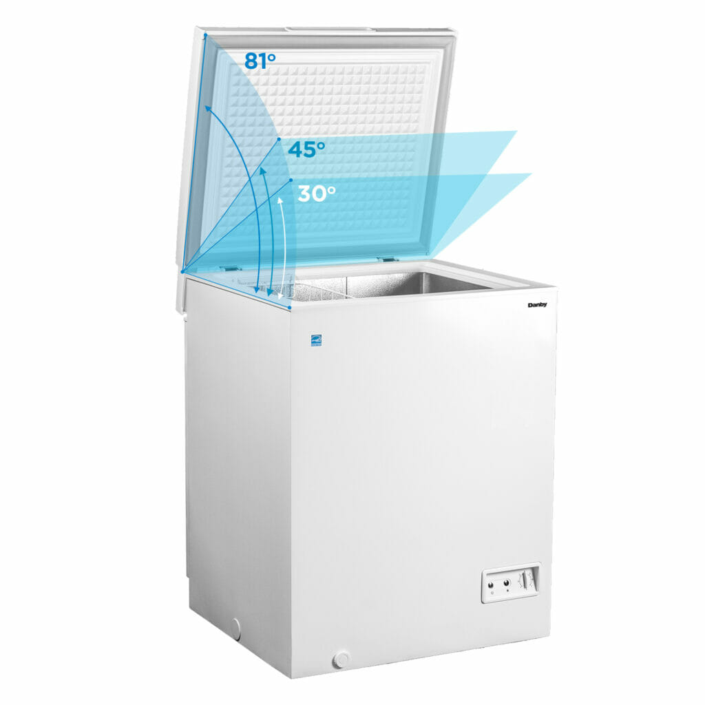 Danby 5.0 cu. ft. Square Model Chest Freezer in White - DCF050A5WDB