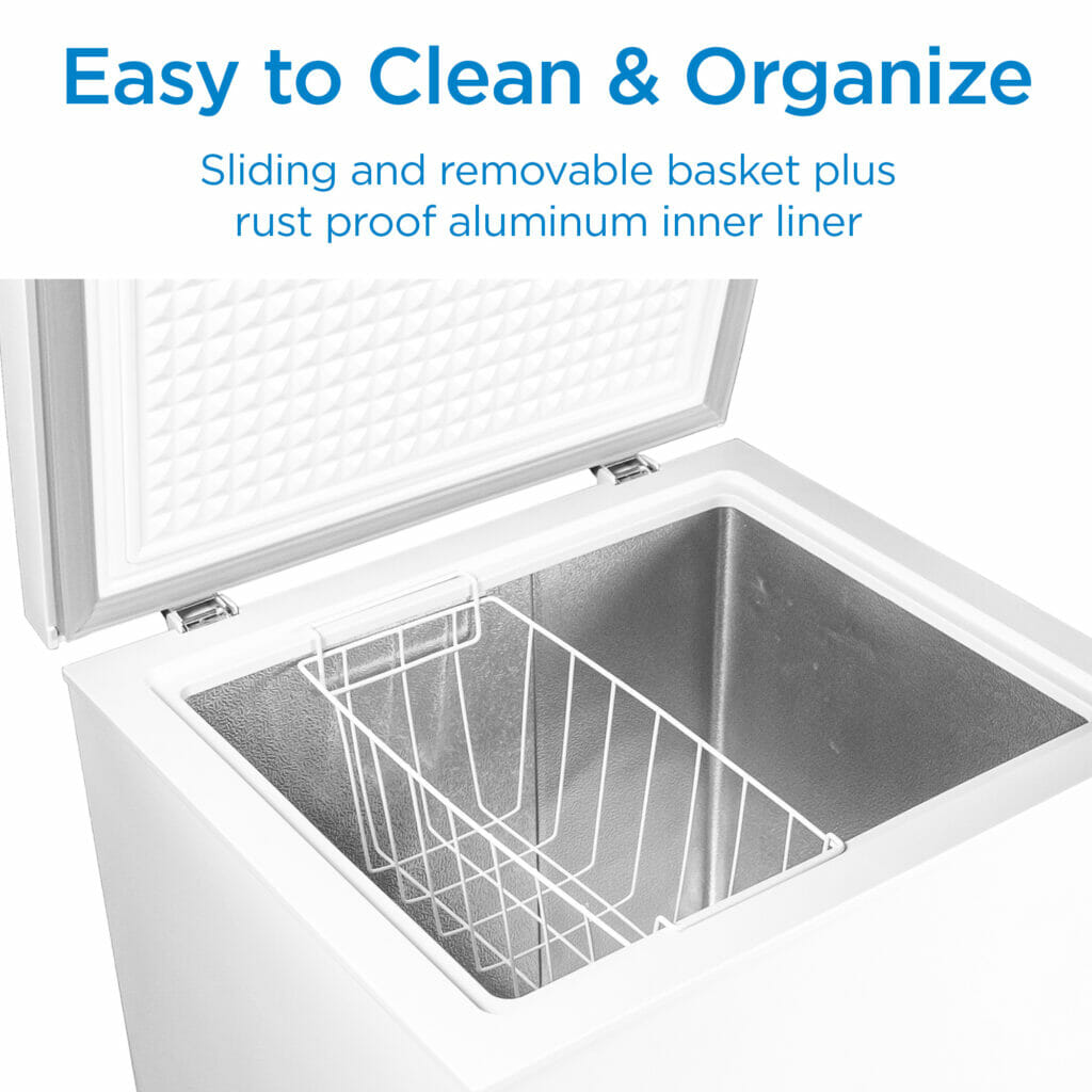 Danby 5.0 cu. ft. Square Model Chest Freezer in White - DCF050A5WDB