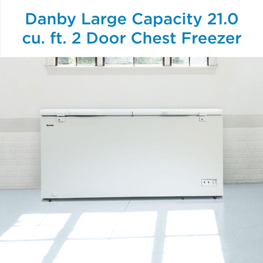 Danby 21.2 cu. ft. Chest Freezer in White - DCFM210A1WDB