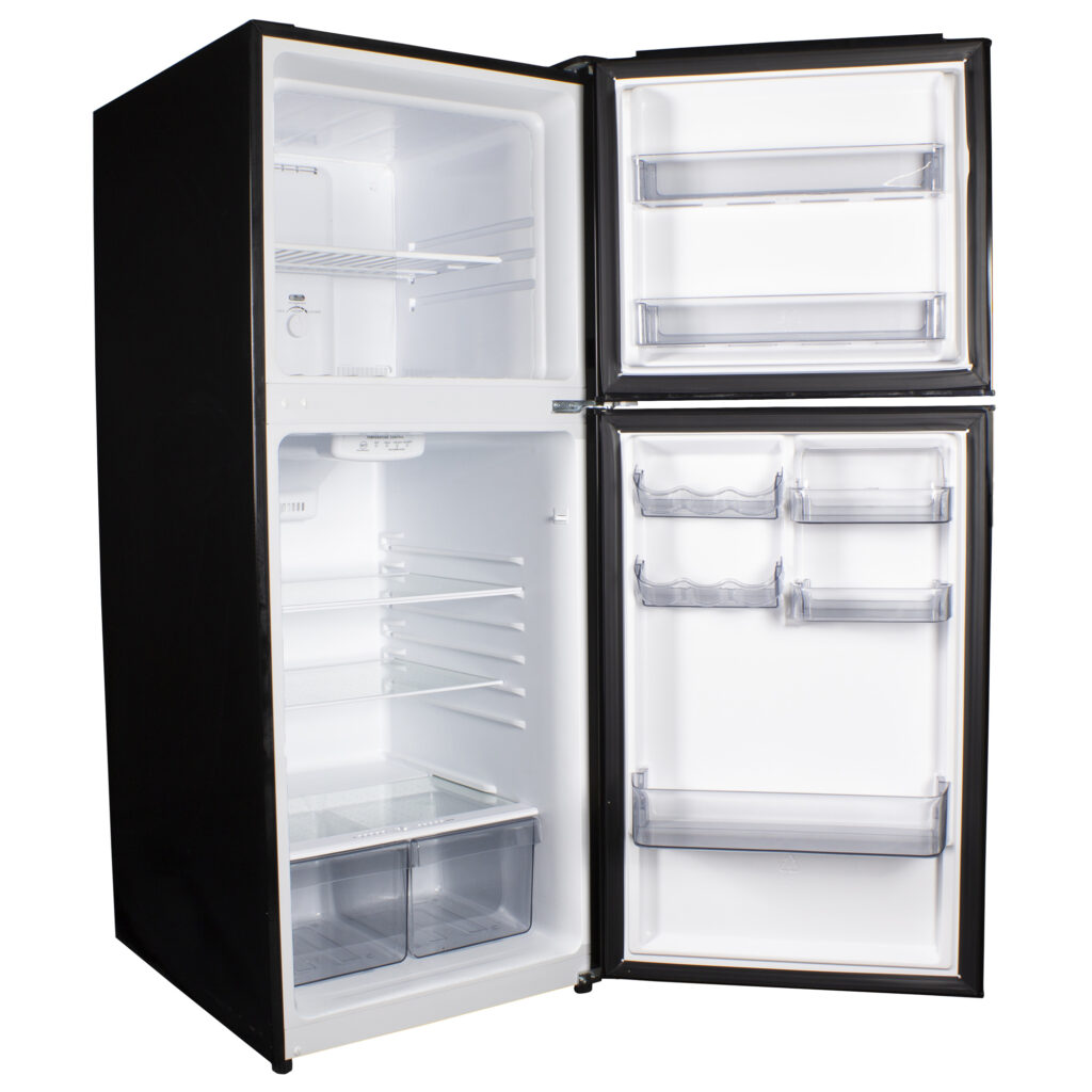 Danby 10.1 cu. ft. Top Mount Apartment Size Fridge in Black - DFF101B1BDB