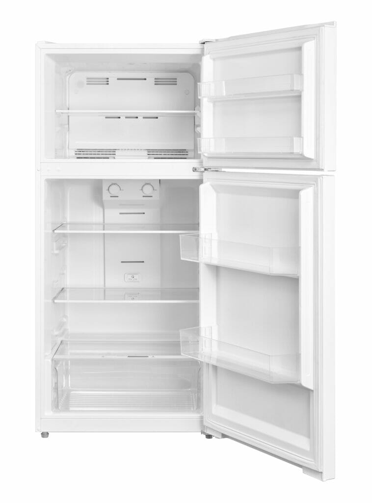 Danby 14.2 cu. ft. Apartment Size Fridge Top Mount in White - DFF142E1WDB