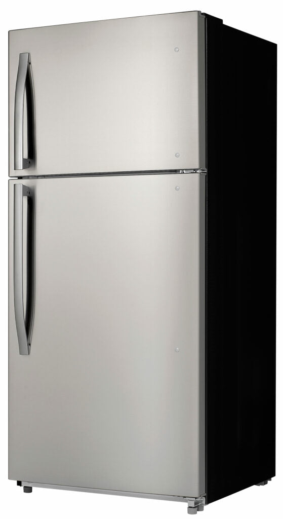 Danby 18.1 cu. ft. Apartment Size Fridge Top Mount in Stainless Steel - DFF180E2SSDB