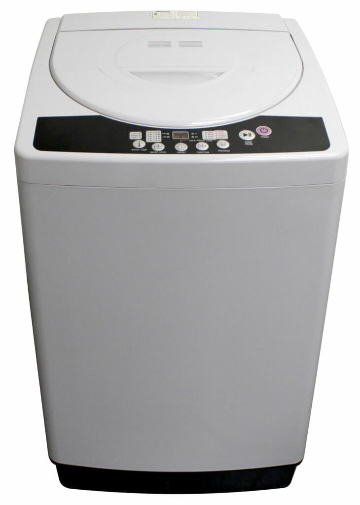 Danby 1.6 cu. ft. Compact Top Load Washing Machine in White - DWM055WDB