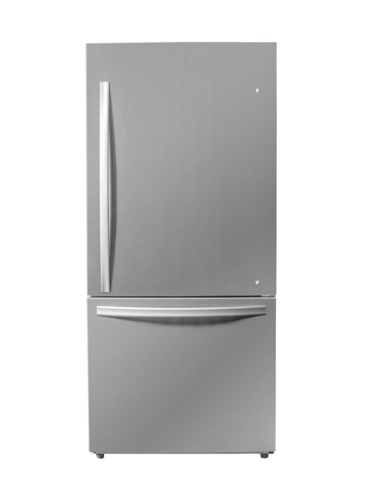 Danby Designer 18.7 cu. ft. Apartment Fridge Bottom Mount in Stainless Steel or White - DBM187E1SSDB // DBM187E1WDB