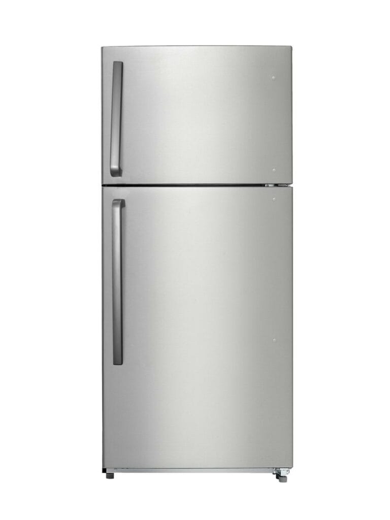 Danby 18.1 cu. ft. Apartment Size Fridge Top Mount in Stainless Steel - DFF180E2SSDB