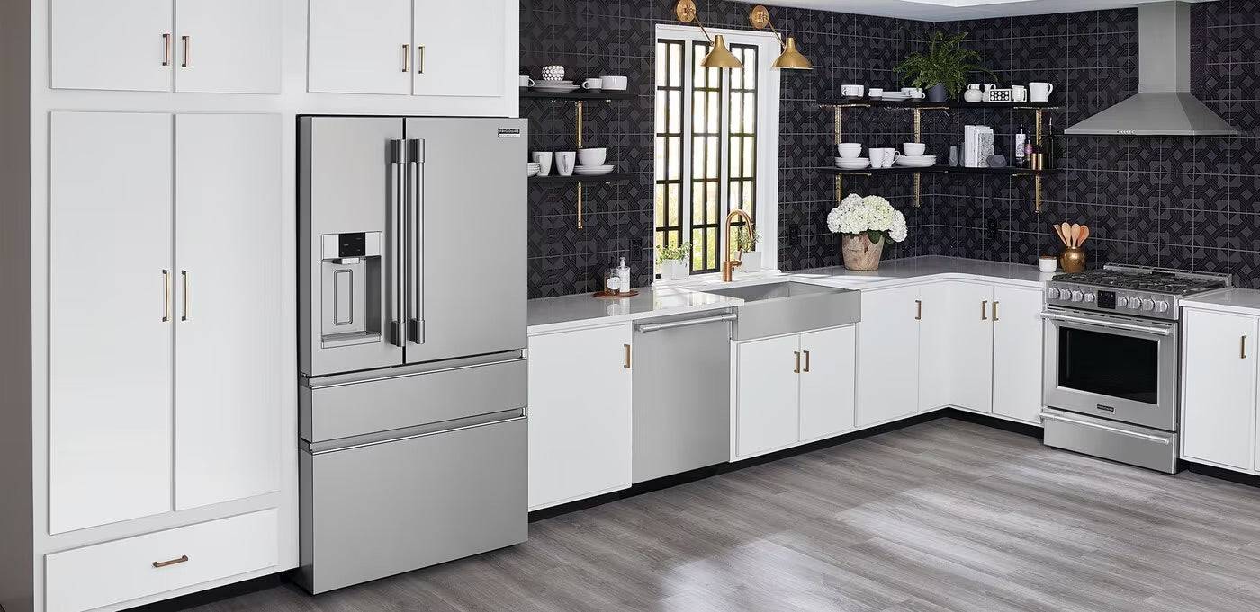Frigidaire Professional 21.4 Cu. Ft. Counter-Depth 4-Door French Door Refrigerator - PRMC2285AF