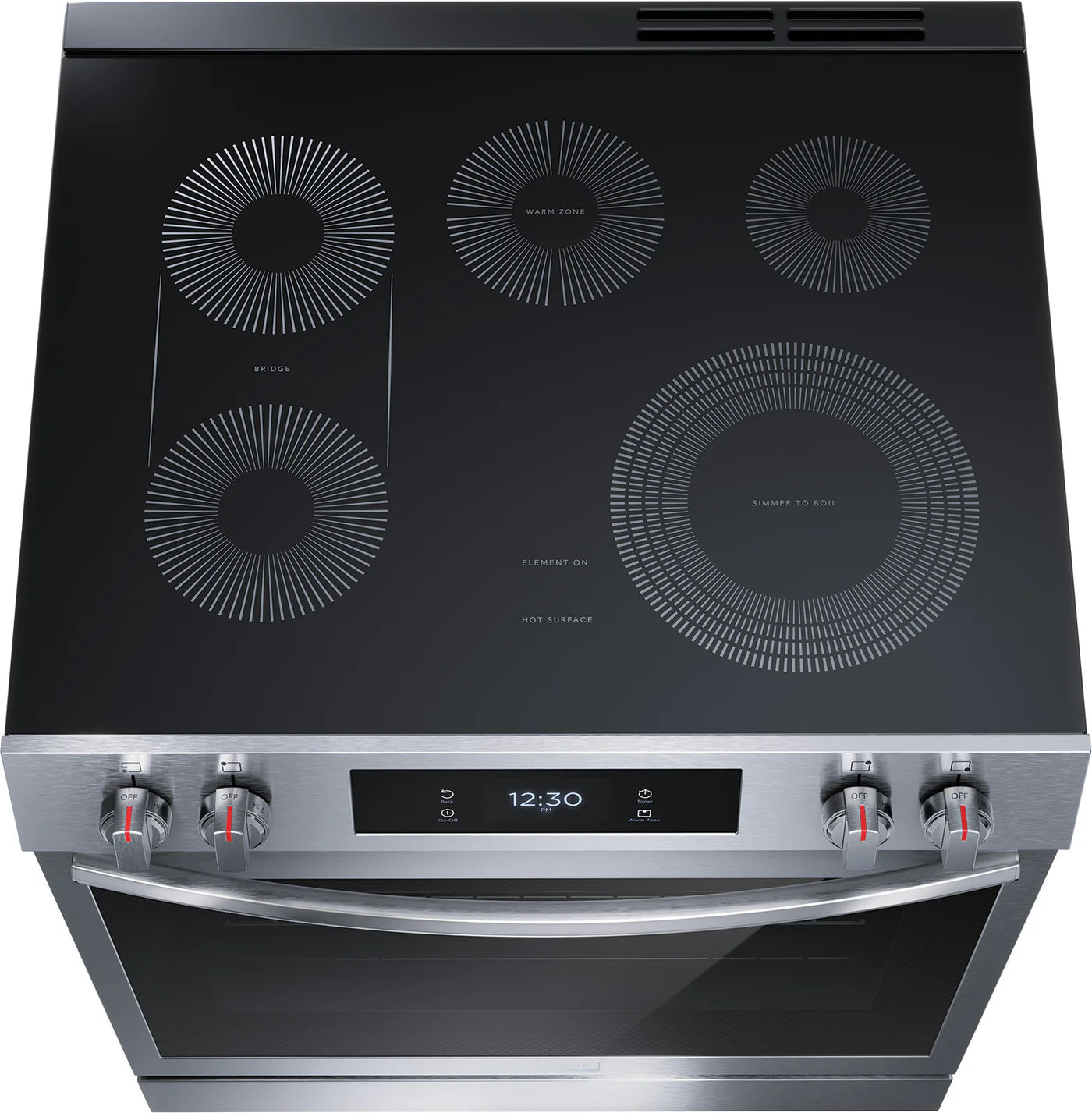 Frigidaire Gallery 30'' Front Control Electric Range with Total Convection - GCFE306CBF