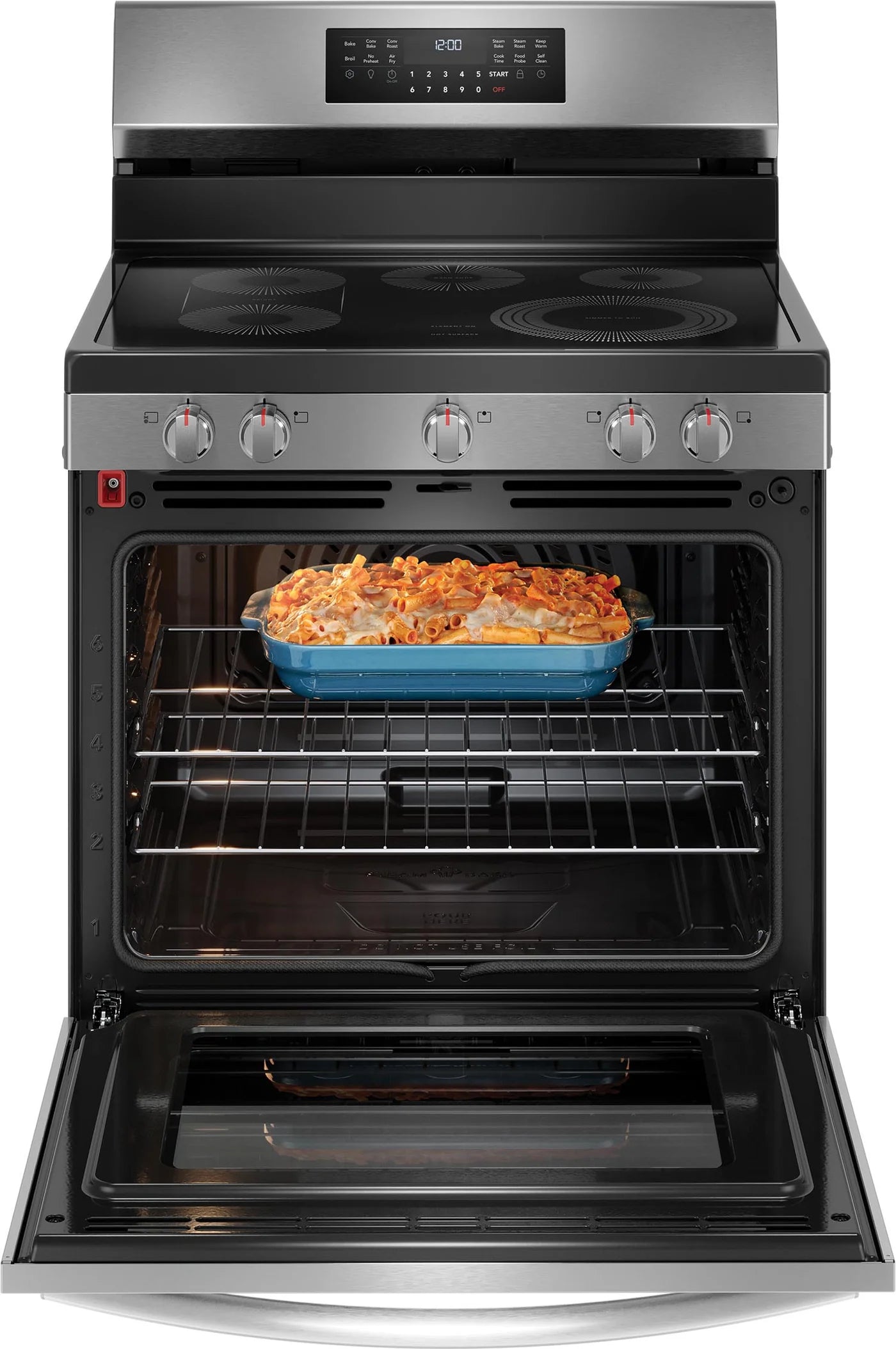 Frigidaire Gallery 30'' Rear Control Electric Range with Total Convection - GCRE306CBF