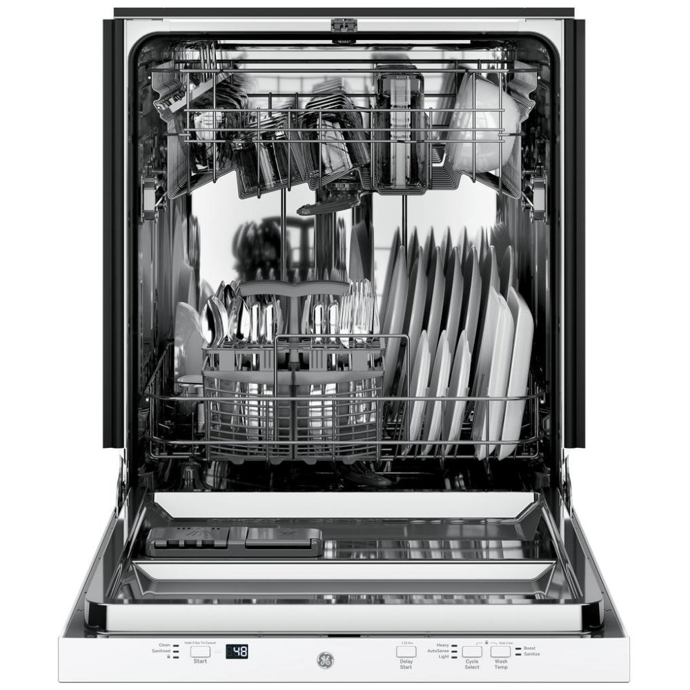 GE® 24" Built-In Dishwasher White - GDT225SGLWW