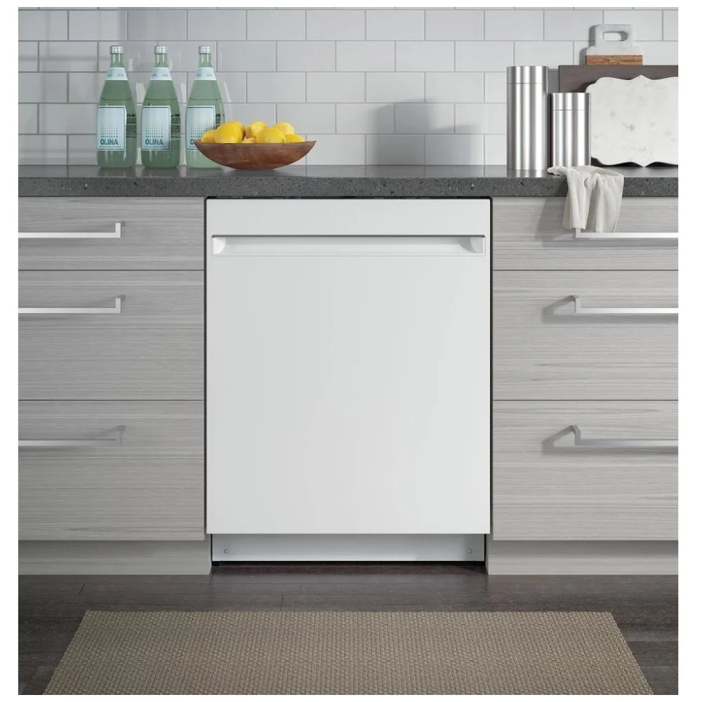 Lave-vaisselle encastrable GE® 24 po blanc - GDT225SGLWW