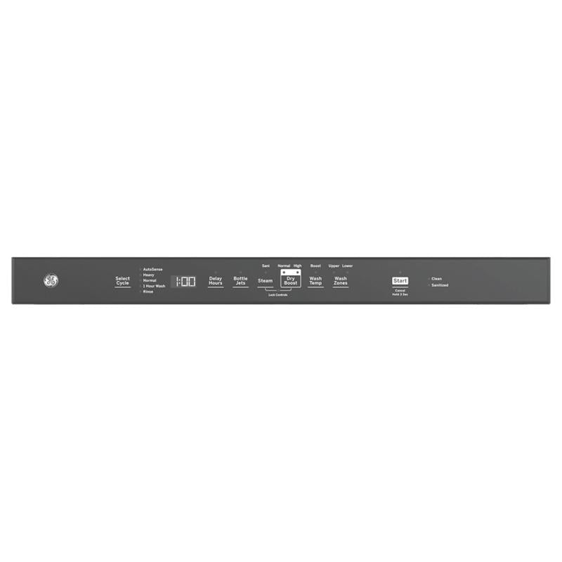 GE Top Control Stainless Steel Interior Dishwasher with Sanitize Cycle - GDT670SYVFS