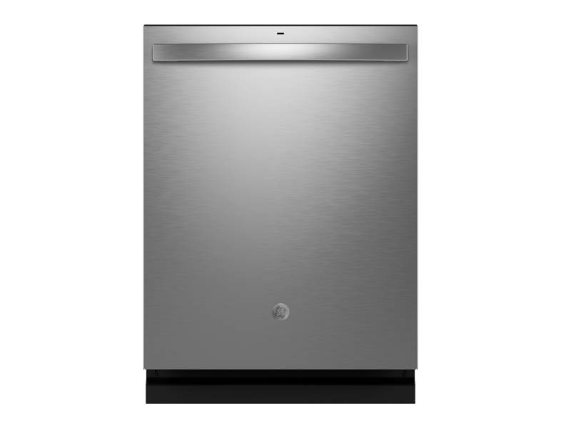 GE Top Control Stainless Steel Interior Dishwasher with Sanitize Cycle - GDT670SYVFS