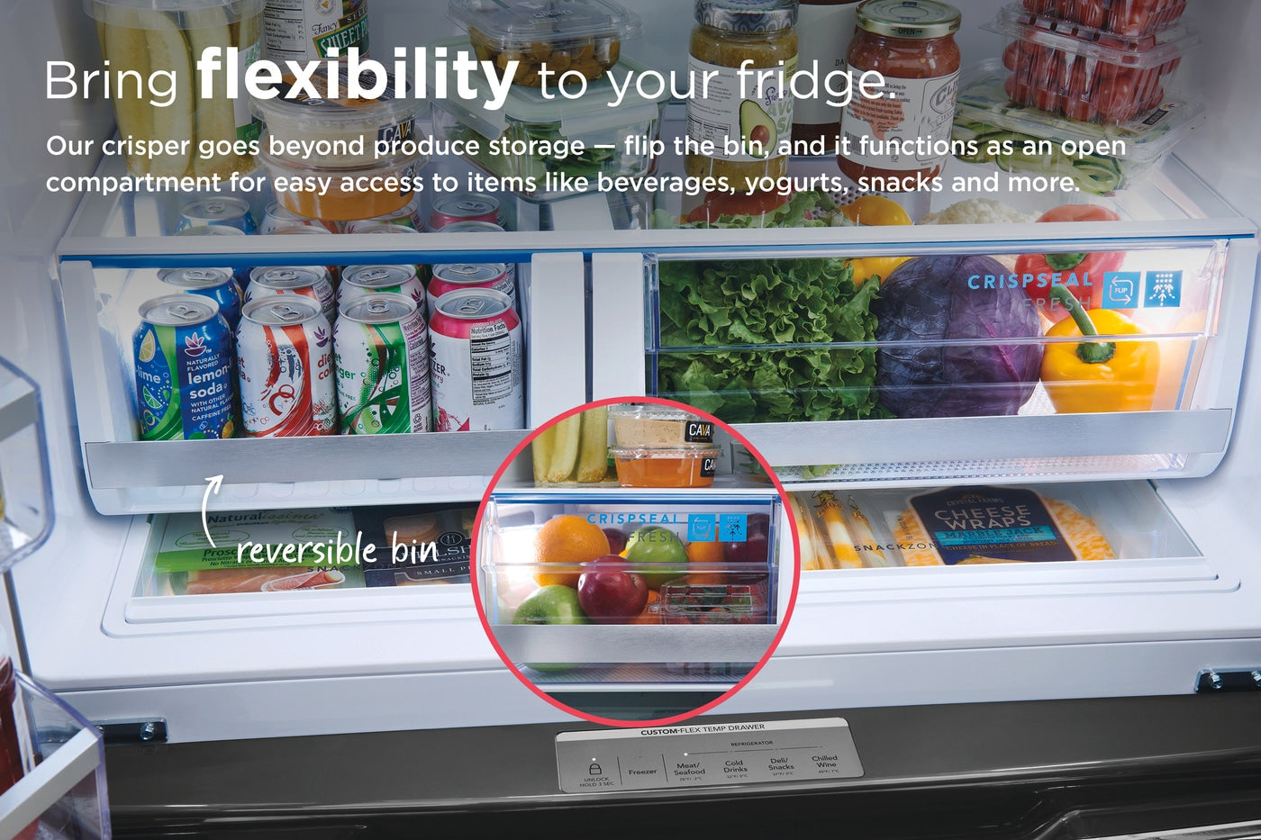 Frigidaire Gallery 21.5 Cu. Ft. Counter-Depth 4-Door French Door Refrigerator - GRMC2273CD