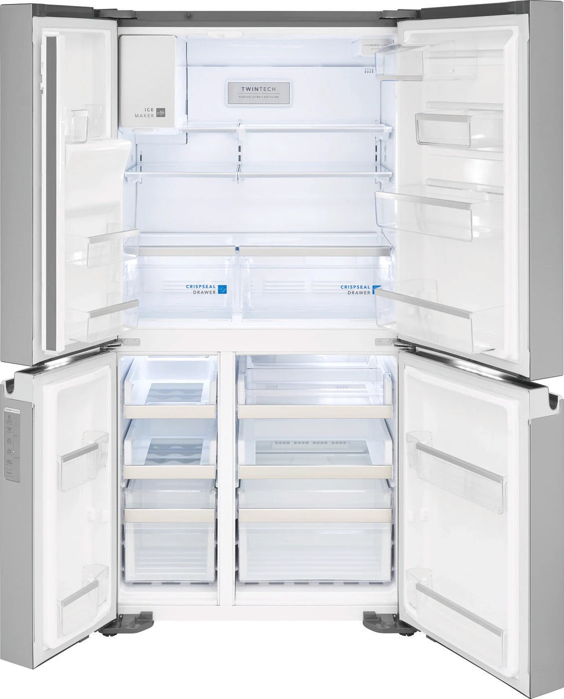Frigidaire Gallery 21.5 Cu. Ft. Counter-Depth 4-Door Refrigerator - GRQC2255BF
