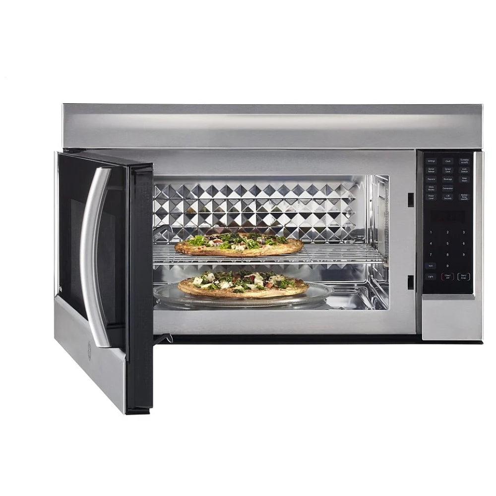 GE Profile 1.8 Cu. Ft. SpaceMaker Over-the-Range Microwave Oven Stainless Steel - PVM1899SJC