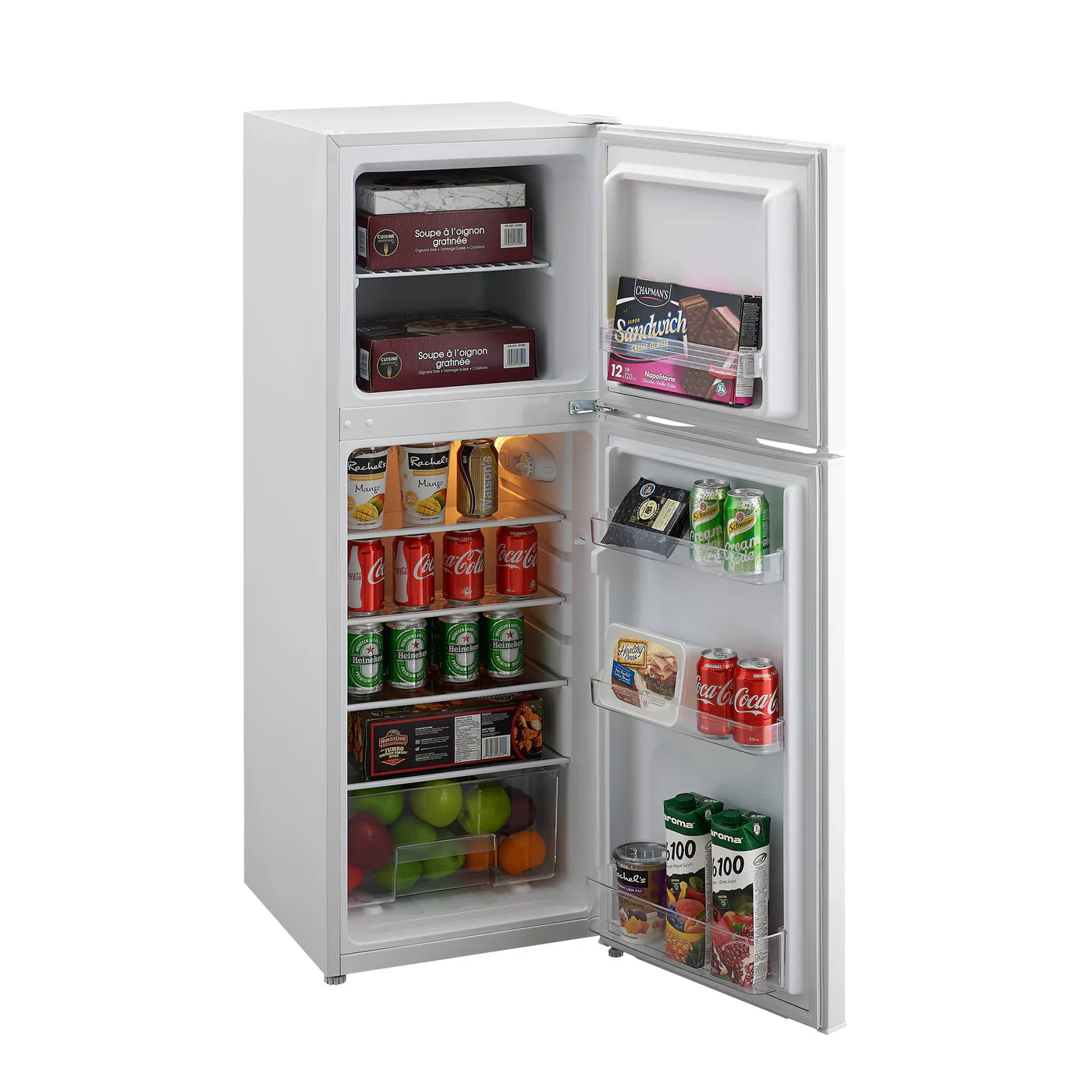 Marathon 4.7 cu.ft. White Compact Fridge/Freezer - MCR47W