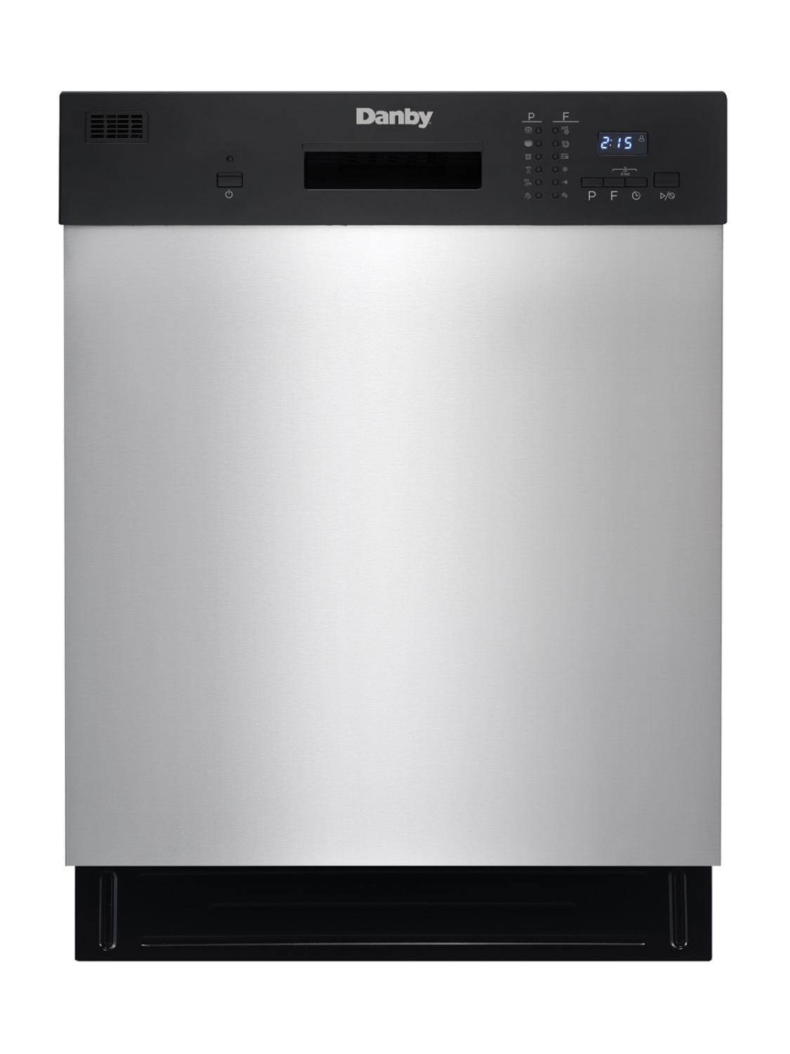 Danby 24″ Wide Built-in Dishwasher in Stainless Steel - DDW2404EBSS