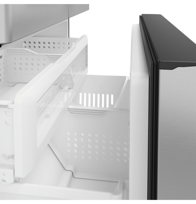 Réfrigérateur intelligent à portes françaises Café™ ENERGY STAR® de 22,1 pi³ à profondeur de comptoir avec système d'infusion Keurig® K-Cup® - CYE22UP2MS1