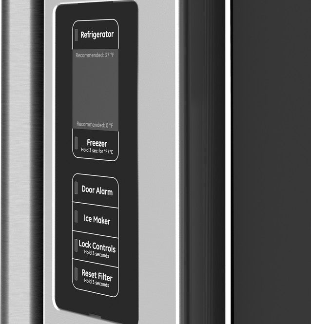 Réfrigérateur intelligent à portes françaises Café™ ENERGY STAR® de 23,1 pi³ à profondeur de comptoir - CWE23SP2MS1