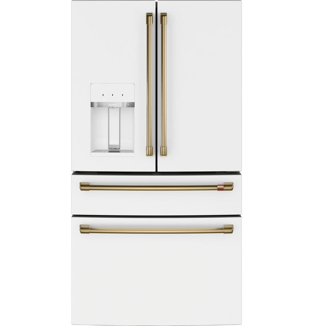 Réfrigérateur intelligent à 4 portes et à portes françaises Café™ ENERGY STAR® de 27,8 pi³ - CVE28DP4NW2