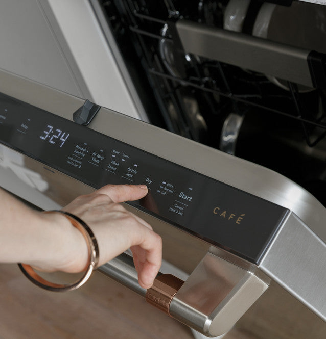Lave-vaisselle Café™ ENERGY STAR® avec intérieur en acier inoxydable - CDT845P2NS1