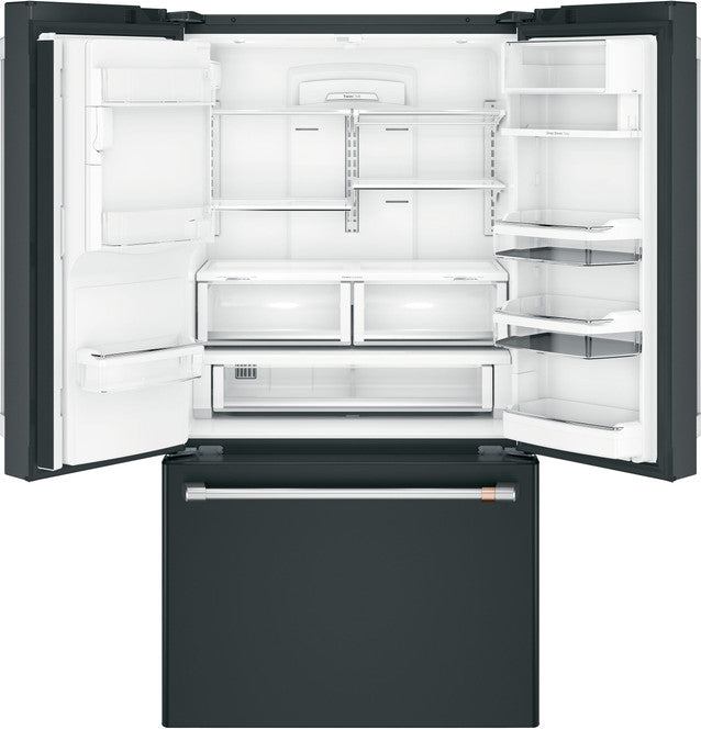 Réfrigérateur intelligent à portes françaises de 22,1 pi3 à profondeur de comptoir Café™ ENERGY STAR® avec distributeur d'eau chaude - CYE22TP3MD1