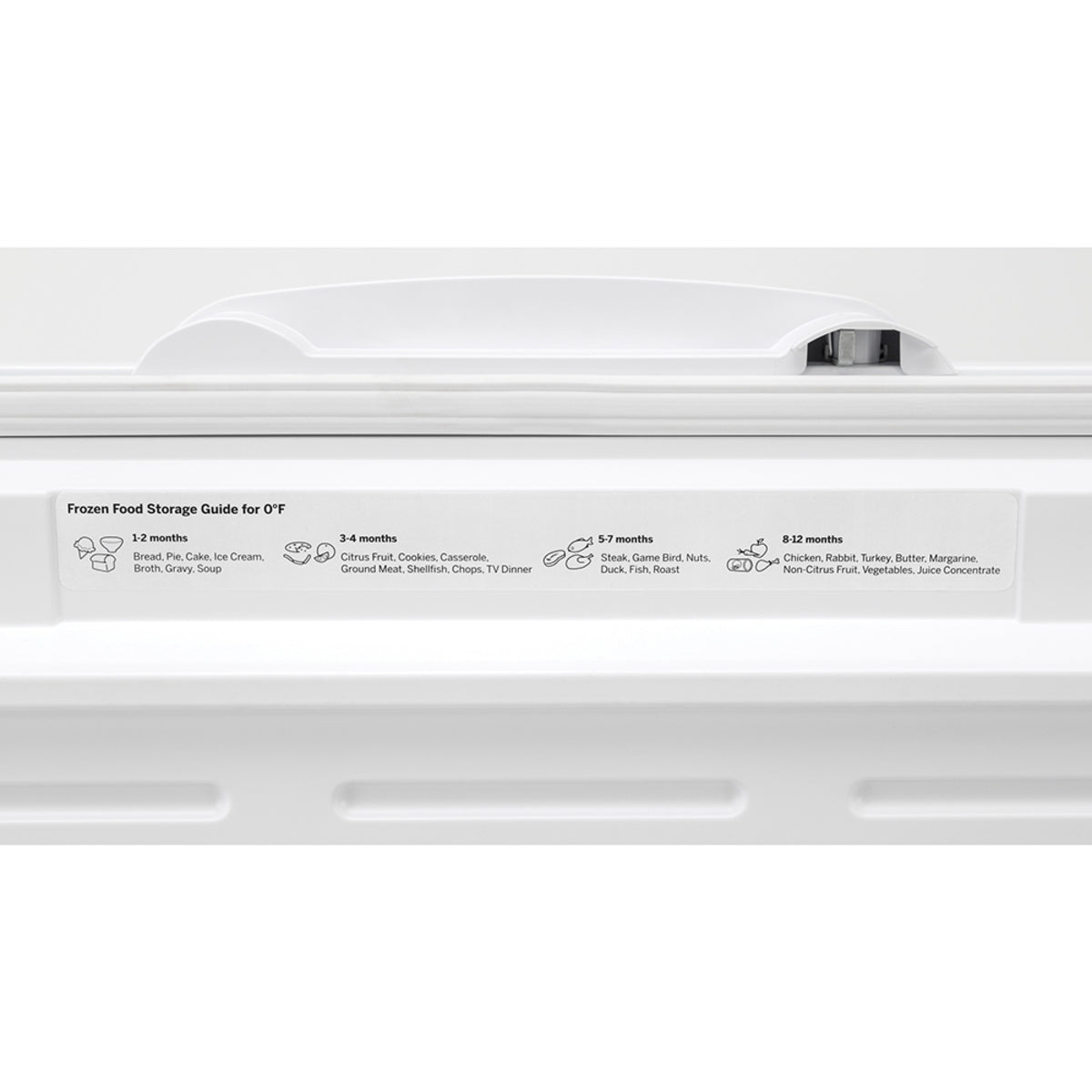 GE 21.7 Cu. Ft. Manual Defrost Chest Freezer - FCM22DLWW