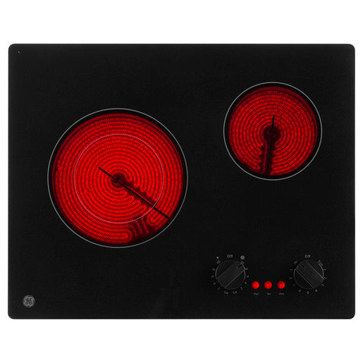GE 21" Electric Cooktop Black - JP3021DPBB