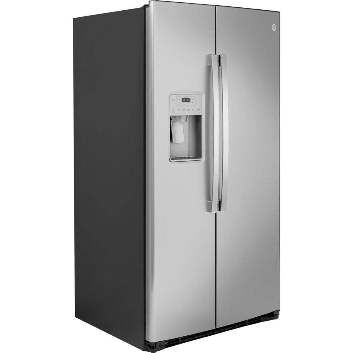 GE 25.1 Cu. Ft. Side-By-Side Refrigerator Stainless Steel - GSS25IYNFS