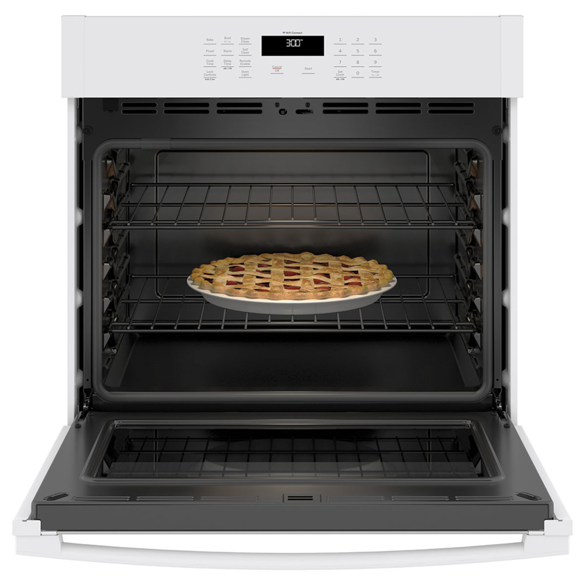 GE 30" Built-In Single Wall Oven White - JTS3000DNWW