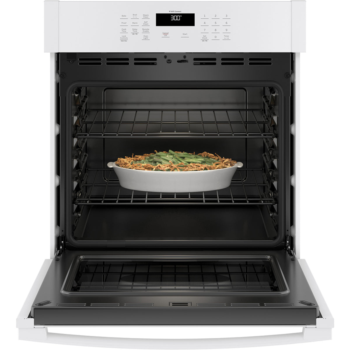 GE 27" Built-In Single Wall Oven White - JKS3000DNWW