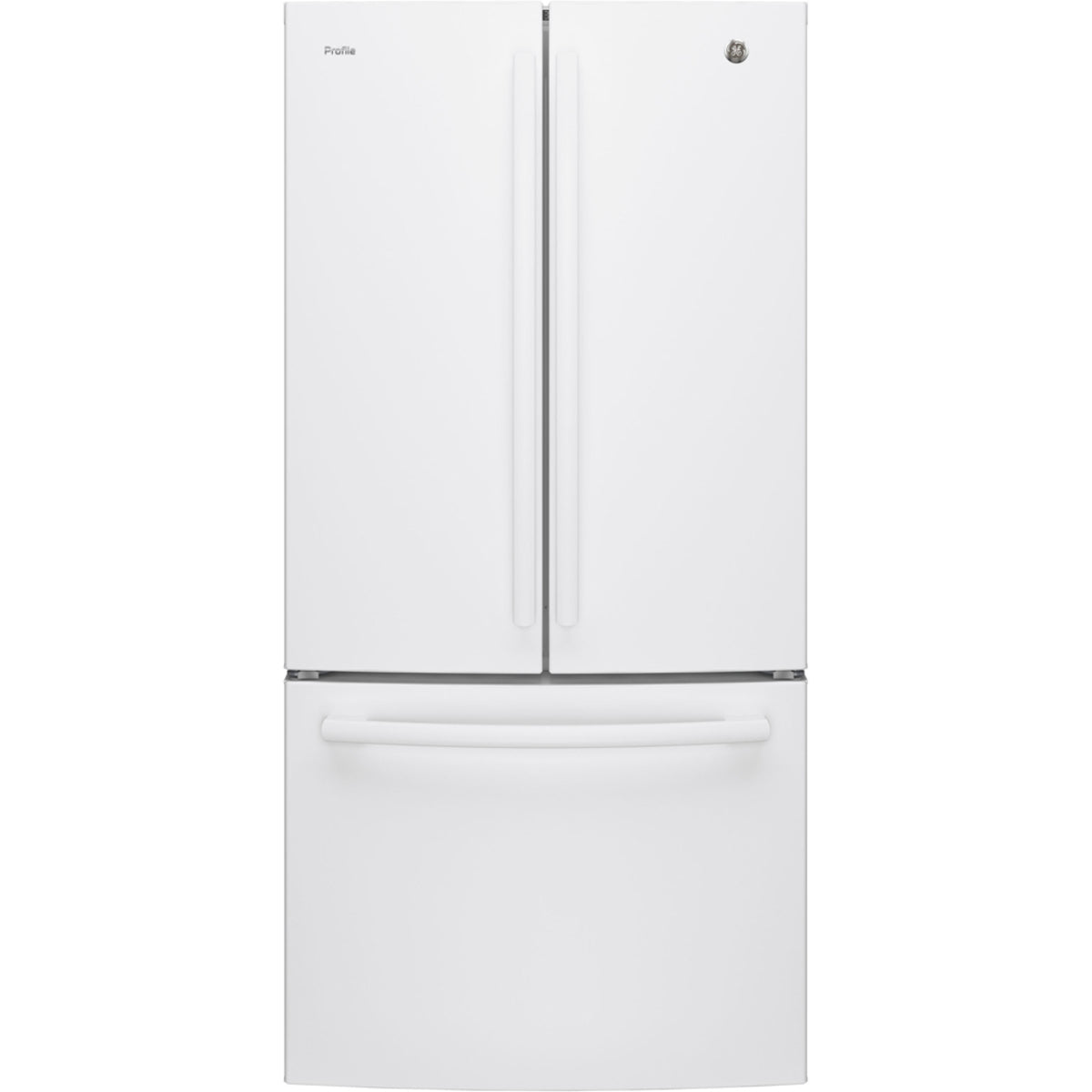 GE Profile 20.8 Cu. Ft. Energy Star French Door Refrigerator with Factory Installed Icemaker White - PNE21NGLKWW