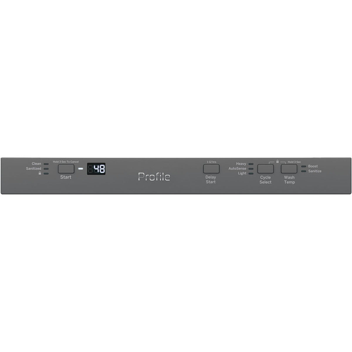 Lave-vaisselle encastrable GE Profile™ 18 po en acier inoxydable - PDT145SSLSS