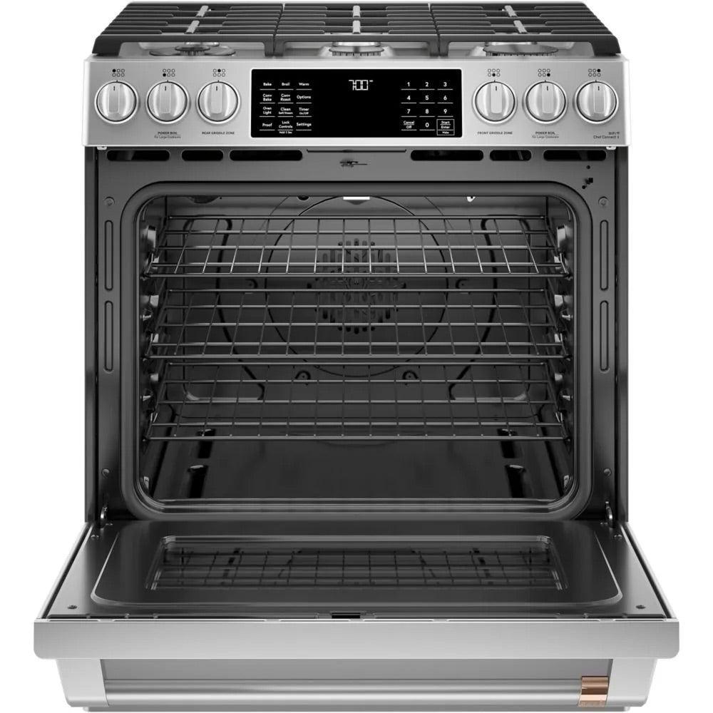 Cuisinière à gaz encastrable de 30 pouces avec four à convection en acier inoxydable - CCGS700P2MS1