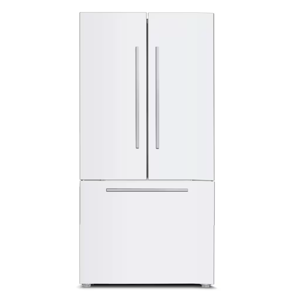 Réfrigérateur Marathon blanc de 20,8 pi³ avec portes françaises et congélateur inférieur sans givre - MFF208WFD