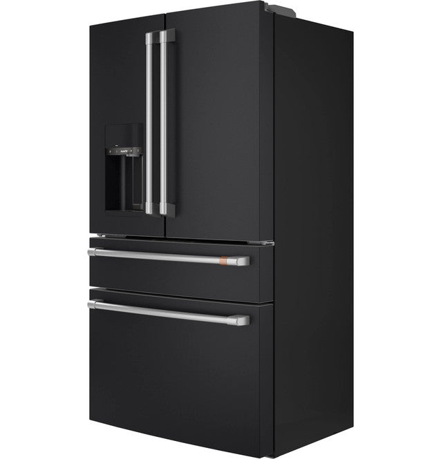 Café™ ENERGY STAR® 22.3 Cu. Ft. Smart Counter-Depth 4-Door French-Door Refrigerator - CXE22DP3PD1