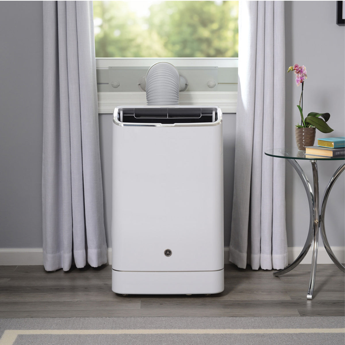 GE 14,000 BTU Smart Portable Air Conditioner White - APWA14YBMW