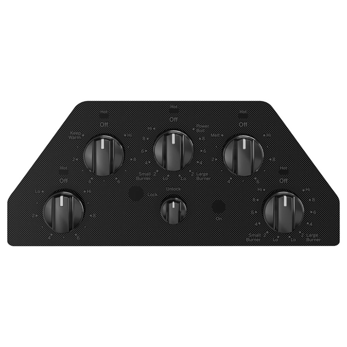 Table de cuisson électrique intégrée GE 30 po avec commande à bouton, noire - JEP5030DTBB