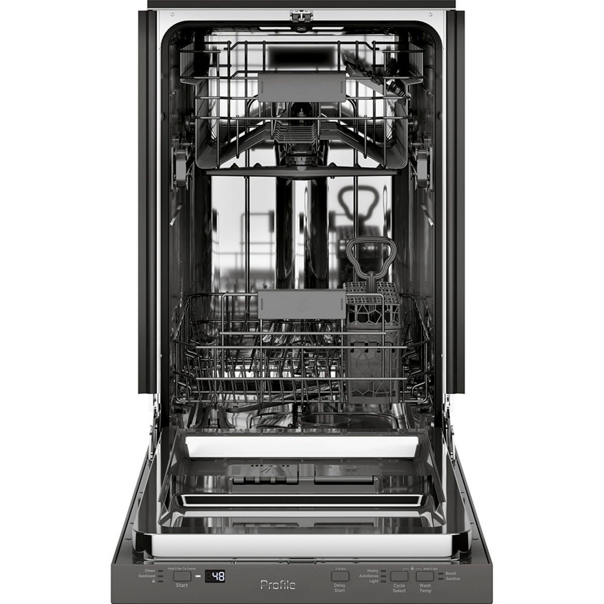 GE Profile™ 18" Built-In Dishwasher Stainless Steel - PDT145SSLSS